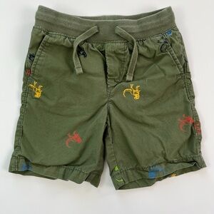 GAP Olive Green Dino Shorts